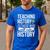History Teacher Appreciation History Teaching Men's Casual T-Shirt Royal Blue History Teacher Appreciation History Teaching Men's Casual T-Shirt Royal Blue