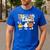 Trick Or Teach Cute Halloween Teacher Men's Casual T-Shirt Royal Blue