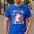 Trick Or Teach Groovy Teacher Ghost Halloween Teacher Men's Casual T-Shirt Royal Blue Trick Or Teach Groovy Teacher Ghost Halloween Teacher Men's Casual T-Shirt Royal Blue