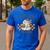 Trick Or Teach Teacher Men's Casual T-Shirt Royal Blue Trick Or Teach Teacher Men's Casual T-Shirt Royal Blue
