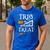 Trig Or Treat Shirt Halloween Math Teacher School College Men Women Kids Men's Casual T-Shirt Royal Blue