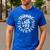Twin Day For Spirit Week Teacher Bestie Matching Men's Casual T-Shirt Royal Blue Twin Day For Spirit Week Teacher Bestie Matching Men's Casual T-Shirt Royal Blue