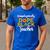 Unapologetic Dope Teacher African American Melanin Men's Casual T-Shirt Royal Blue Unapologetic Dope Teacher African American Melanin Men's Casual T-Shirt Royal Blue