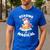 Unicorn Teacher Reading Is Magical Book Men's Casual T-Shirt Royal Blue