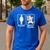 Unicorn History Teacher T-Shirt History Teacher Men's Casual T-Shirt Royal Blue
