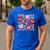 Valentine You Are Loved Worthy Enough Candy Heart Teacher For Men Women Girls Kids Men's Casual T-Shirt Royal Blue