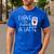 Valentines Day Teacher Tee I Love My Students A Latte Men's Casual T-Shirt Royal Blue