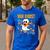 Van Ghost Art Teacher Halloween Van Gogh Starry Night Men's Casual T-Shirt Royal Blue Van Ghost Art Teacher Halloween Van Gogh Starry Night Men's Casual T-Shirt Royal Blue