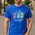 Vintage Are You Fall O Ween Directions Teacher Halloween Men's Casual T-Shirt Royal Blue