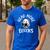 Vintage Halloween Teacher Women Reading Read More Books Men's Casual T-Shirt Royal Blue