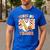 Vintage Teacher Shirt Women Trick Or Teach Halloween Men's Casual T-Shirt Royal Blue Vintage Teacher Shirt Women Trick Or Teach Halloween Men's Casual T-Shirt Royal Blue