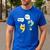 Wait What English Teacher Grammar Police Grammarian Men's Casual T-Shirt Royal Blue