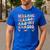 Walkie Calls Are My Cardio Special Education Teacher School Men's Casual T-Shirt Royal Blue