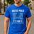 Water Polo Because It's Fun To Drown Your Friends Waterpolo Men's Casual T-Shirt Royal Blue