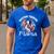 Watercolor Floral Boston Terrier Mama Dog Lover Mother's Day For Men Women Girls Kids Men's Casual T-Shirt Royal Blue