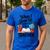 When I Grow Up I Want To Be Teacher Kids Men's Casual T-Shirt Royal Blue