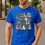 Wild About 2nd Grade Teacher Student First Day Of School Men's Casual T-Shirt Royal Blue Wild About 2nd Grade Teacher Student First Day Of School Men's Casual T-Shirt Royal Blue