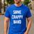 Wild About Reading Books Bookworm Library Day Teacher Men's Casual T-Shirt Royal Blue