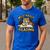 Wild About Reading Tiger For Teachers & Students Men's Casual T-Shirt Royal Blue Wild About Reading Tiger For Teachers & Students Men's Casual T-Shirt Royal Blue