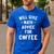 Will Give Math Advice For Coffee Mathematics Teacher Men's Casual T-Shirt Royal Blue Will Give Math Advice For Coffee Mathematics Teacher Men's Casual T-Shirt Royal Blue