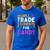 Will Trade Students For Candy Cute Halloween Costume Teacher For Men Women Kids Men's Casual T-Shirt Royal Blue