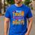 Will Trade Students For Donuts Halloween Teacher Men's Casual T-Shirt Royal Blue