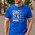 Women Bible Verse Christian Teacher God Says Back To School Men's Casual T-Shirt Royal Blue