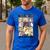 Women Halloween The Teacher Tour Ghosts Pencil Pumpkins Men's Casual T-Shirt Royal Blue Women Halloween The Teacher Tour Ghosts Pencil Pumpkins Men's Casual T-Shirt Royal Blue