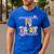 Women PE Teacher Back To School Physical Education Teacher Men's Casual T-Shirt Royal Blue