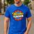 Wonder Teacher Super Woman Power Superhero Back To School Men's Casual T-Shirt Royal Blue Wonder Teacher Super Woman Power Superhero Back To School Men's Casual T-Shirt Royal Blue