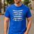 In A World Where You Can Be Anything Be Kind Girls Teachers Men's Casual T-Shirt Royal Blue