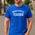 World's Okayest Teacher Educator Best Teacher Ever Men's Casual T-Shirt Royal Blue World's Okayest Teacher Educator Best Teacher Ever Men's Casual T-Shirt Royal Blue