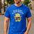 They Did The Math They Did The Monster Math Teacher Student Men's Casual T-Shirt Royal Blue They Did The Math They Did The Monster Math Teacher Student Men's Casual T-Shirt Royal Blue