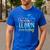 Y'All Gonna Learn Today Back To School Teacher Kids Men's Casual T-Shirt Royal Blue