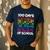 100 Days Of School Heart Love Teacher Or Student 100th Day Men's Casual T-Shirt Navy