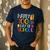 100 Days Of School Teacher And Student Men's Casual T-Shirt Navy