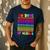 50 Days Of School Hearts Teacher Happy 50th Day Of School Men's Casual T-Shirt Navy