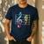 67 Music Meme Slang Six Seven Music Teacher Musician Men's Casual T-Shirt Navy