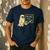67 Teacher Halloween Skeleton Ghost Six Seven Meme Math Men's Casual T-Shirt Navy