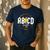 ABCD The Teacher Tour Last Day Of School Rockin' Teacher Men's Casual T-Shirt Navy ABCD The Teacher Tour Last Day Of School Rockin' Teacher Men's Casual T-Shirt Navy