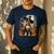 Aesthetic Halloween Boston Terrier Dog Witch Pumpkin For Men Women Kids Men's Casual T-Shirt Navy