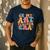 In My Art Teacher Era Artists First Day Of School Women Men's Casual T-Shirt Navy
