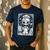 Artist Tarot Card Skeleton Painter Art Teacher Witchy Men's Casual T-Shirt Navy Artist Tarot Card Skeleton Painter Art Teacher Witchy Men's Casual T-Shirt Navy