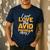 AVID Team Appreciation Essentials AVID Program Teacher Men's Casual T-Shirt Navy
