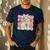 Back To School Kindergarten Preppy Teacher Girl Men's Casual T-Shirt Navy Back To School Kindergarten Preppy Teacher Girl Men's Casual T-Shirt Navy