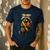 Back To School Raccoon Teachers Student Kids Men's Casual T-Shirt Navy
