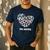 Believe In Yourself YOU MATTER Teachers Big Heart Men's Casual T-Shirt Navy
