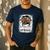 Bleached Teacher Para Life Paraprofessional Cute Messy Bun For Men Women Girls Kids Men's Casual T-Shirt Navy