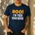 Boo I'm Your Homework Halloween Teacher Costume Men's Casual T-Shirt Navy