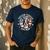 Boston Bull Terrier Women Boston Terrier Dog Mom Men's Casual T-Shirt Navy